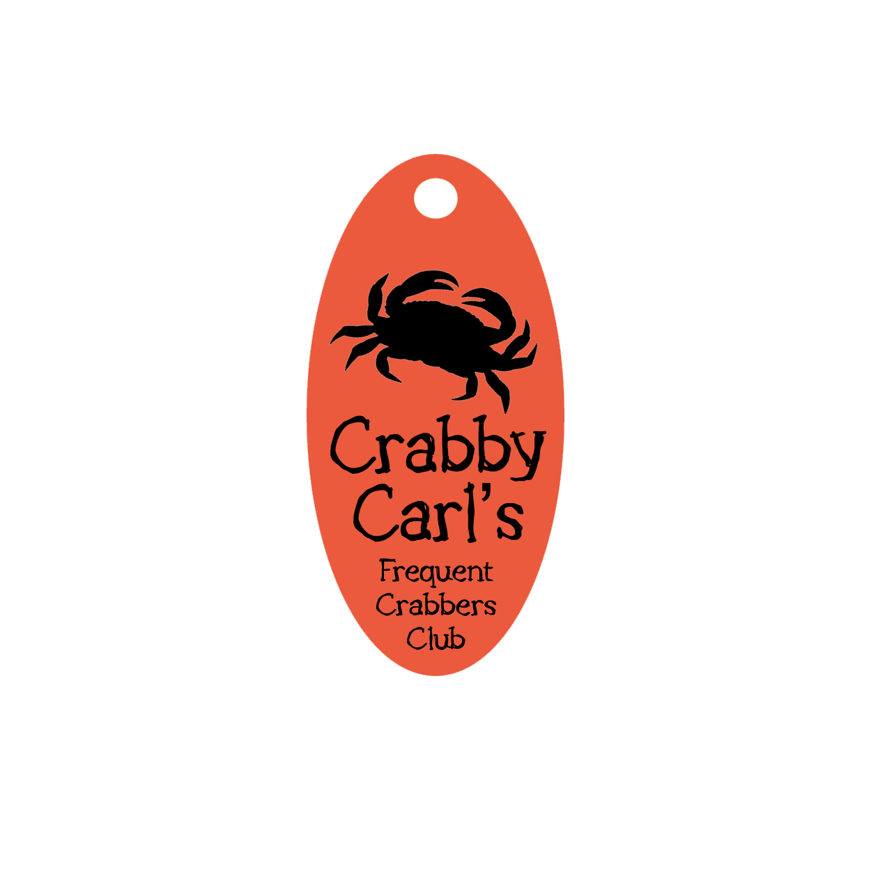 Crabby Carl Key Tag