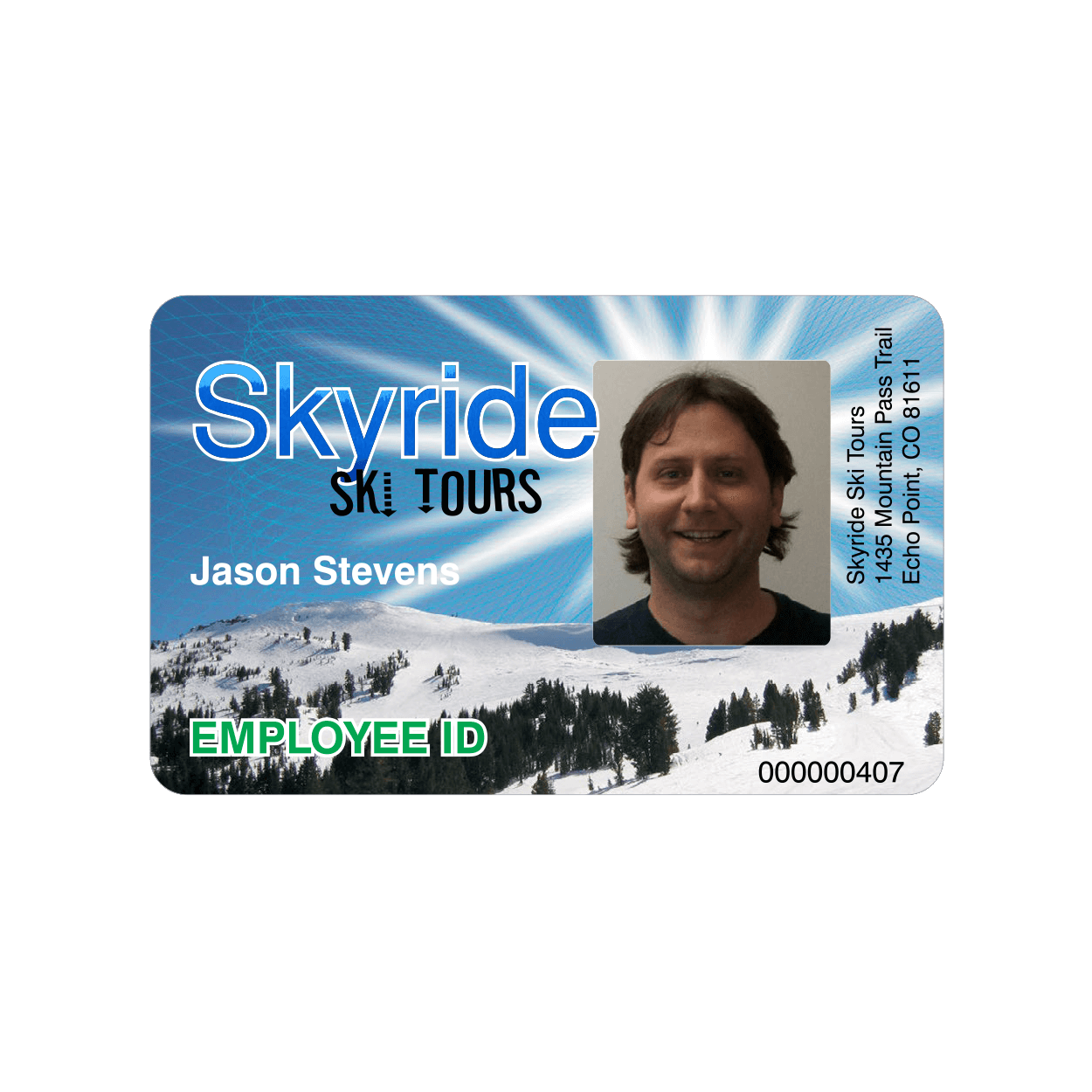 Ski Tours Security Access Card