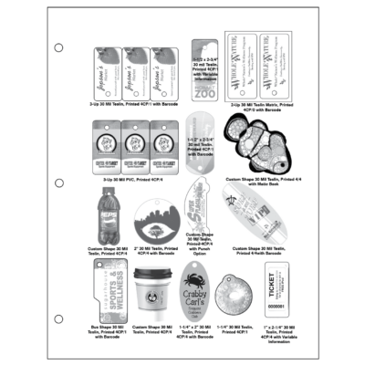 Specification Sheet Key Tags