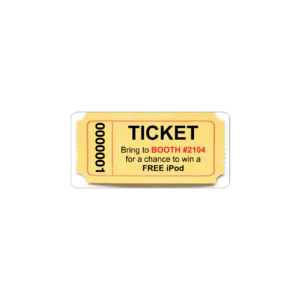 Ticket Key Tag