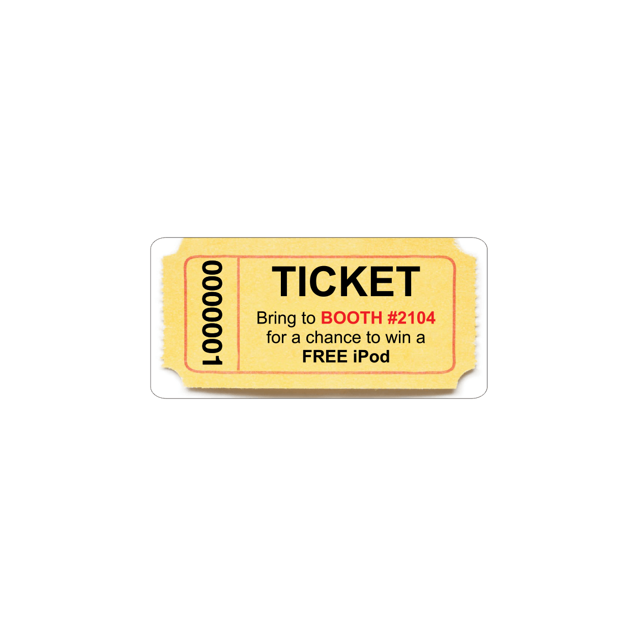 Ticket Key Tag Section