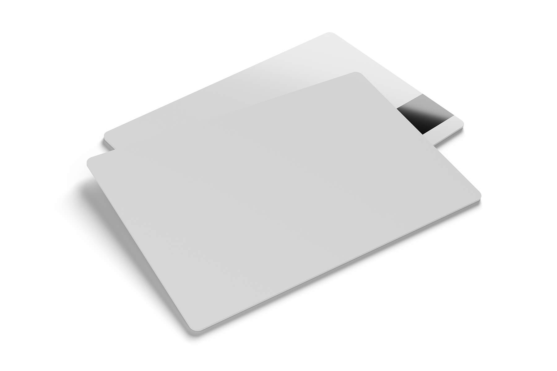 blank white magnetic stripe hotel key cards