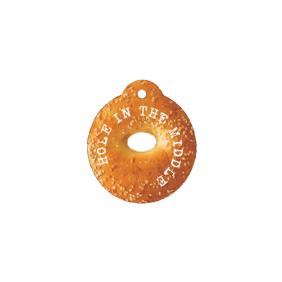 Bagel Key Tag Section
