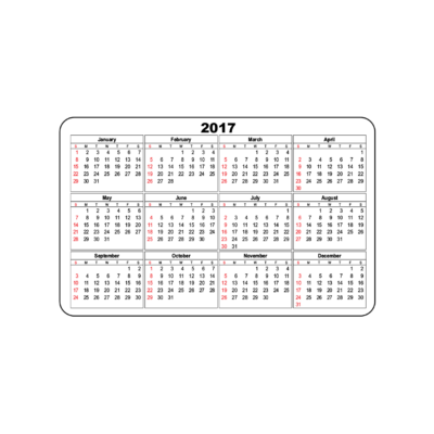 Calendar Tip Card Other Cards