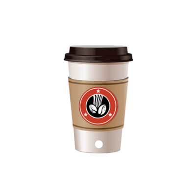 Coffee Cup Key Tag Section