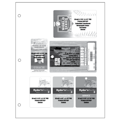 Specification Sheet Event Cards