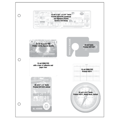 Specification Sheet Other Cards