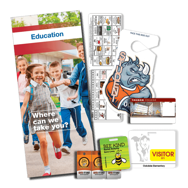new Education card printing samples