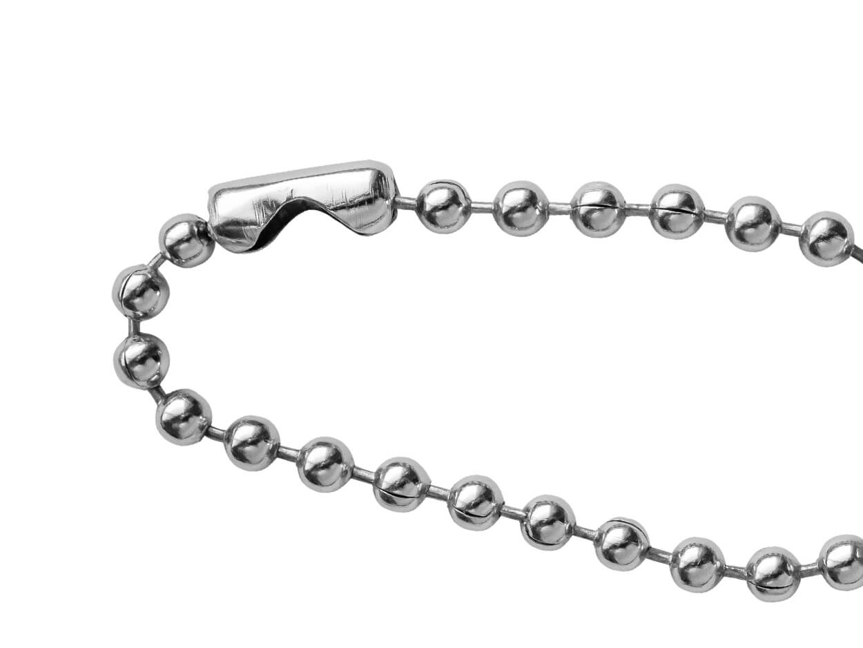 beaded neck chain badge holder