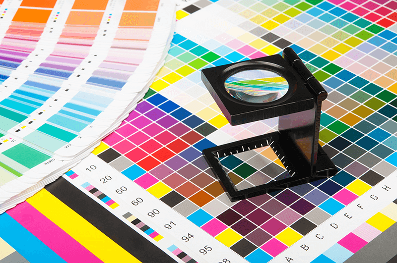 pms pantone spot color card printer